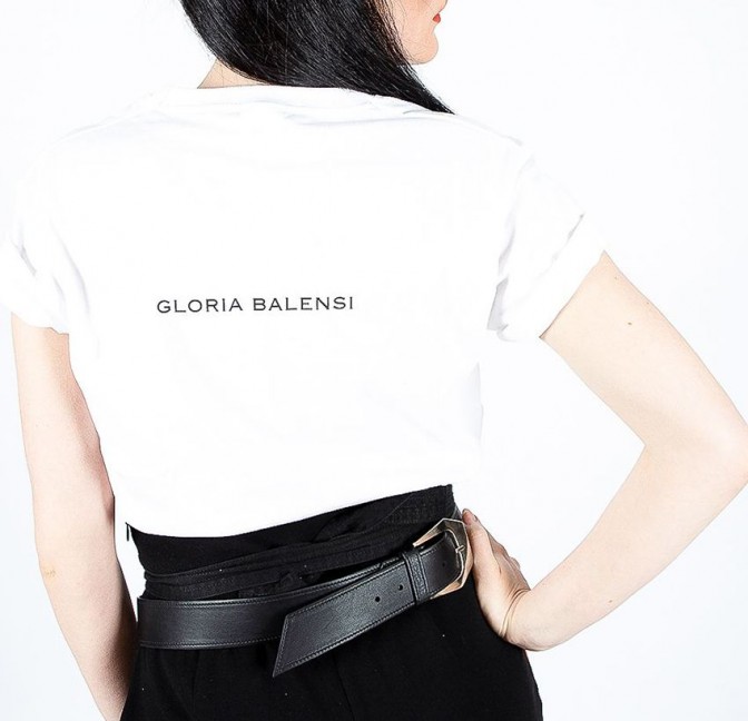 Arty Gloria Balensi back T-shirt
