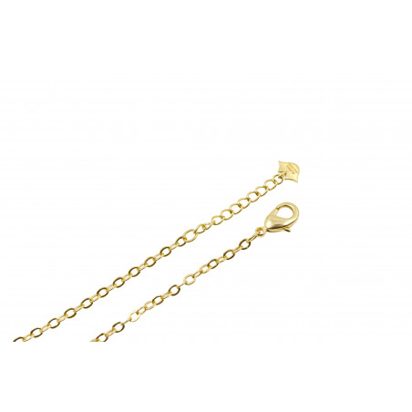Gold-plated toggle bracelet THÉODORA, semi-precious stones, view 5| Gloria Balensi