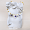 NAYA torque necklace with Lapis Lazuli