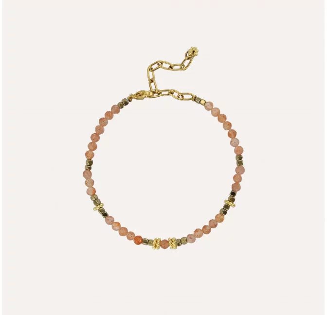 OSIRIS bracelet in sunstone |Gloria Balensi