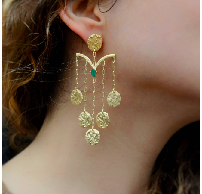Antique gold earrings and pendants NELLA 4 | Gloria Balensi