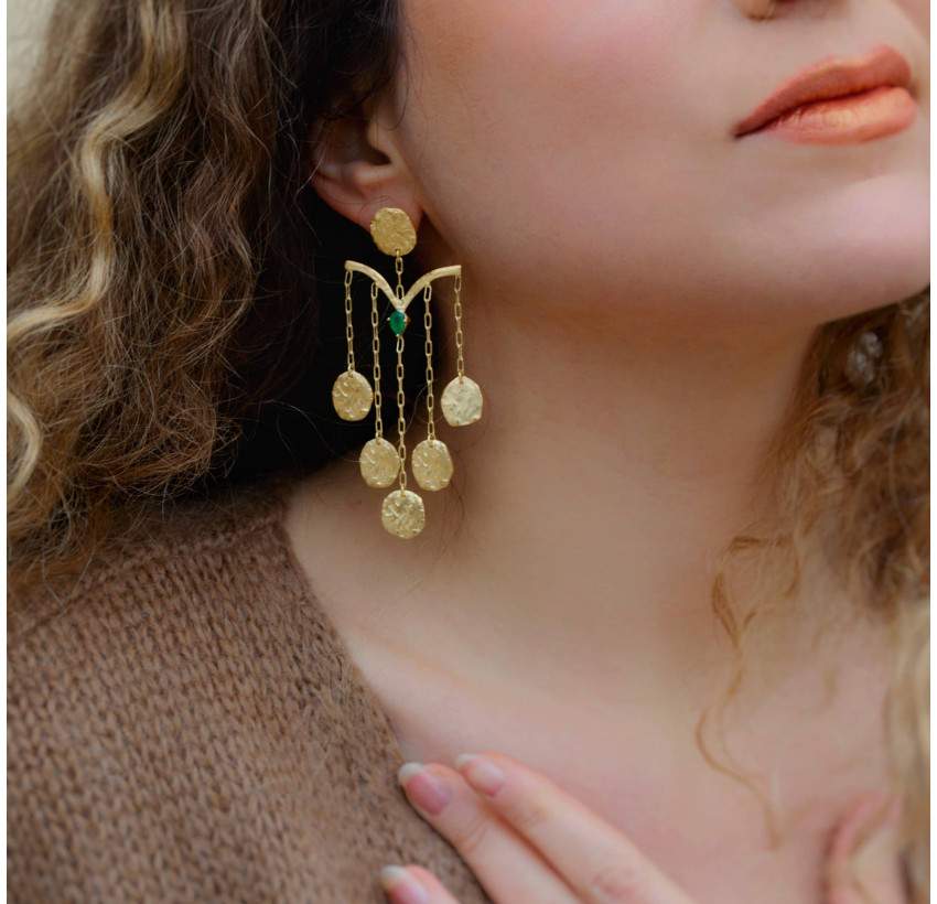 Antique gold earrings and pendants NELLA 5 | Gloria Balensi