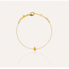 GAÏA citrine pear cord bracelet