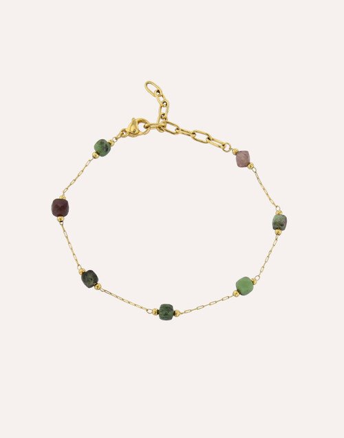 Bracelet en rubis zoïsite HEKA  |Gloria Balensi