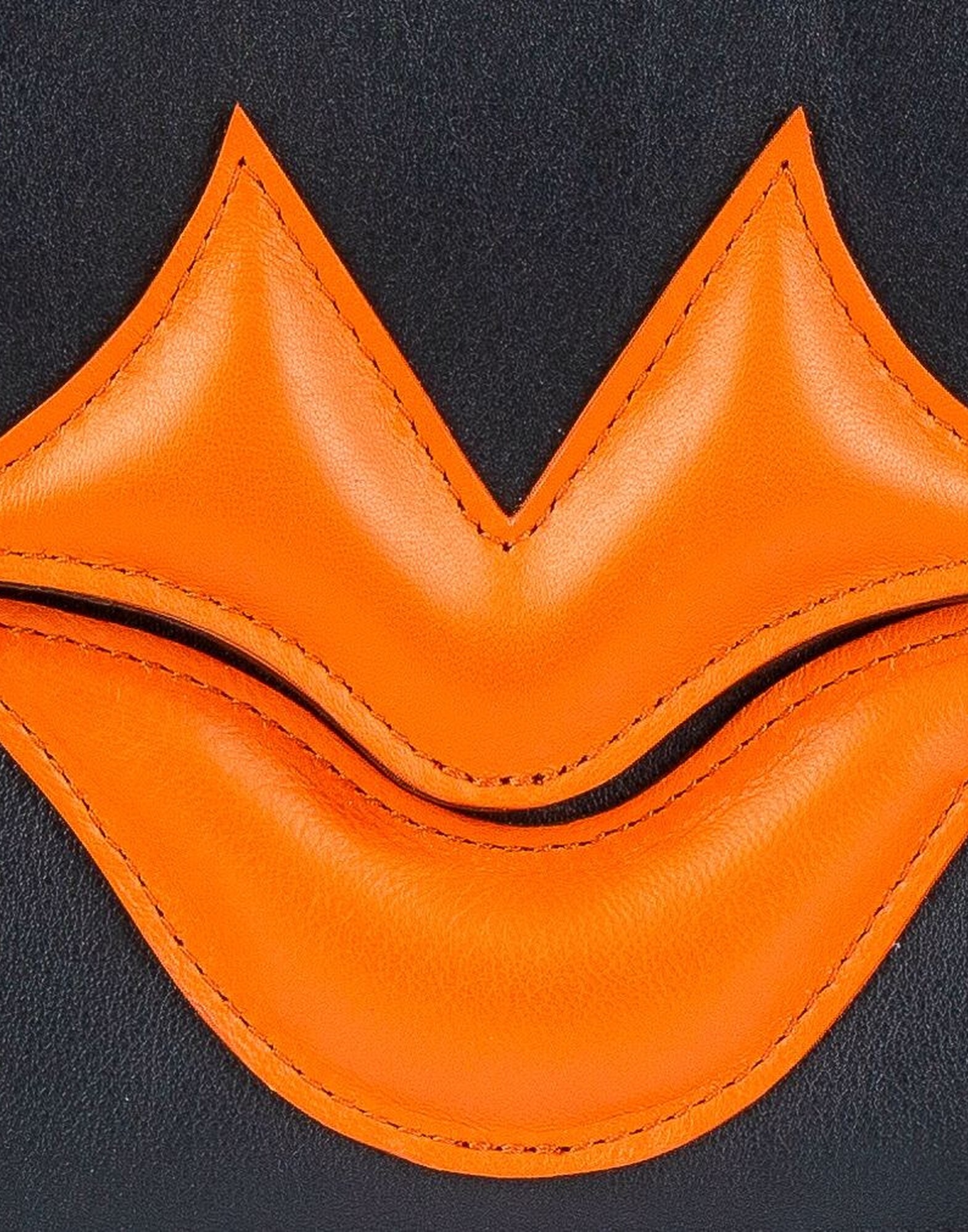 Orange MILY clutch bag |Gloria Balensi