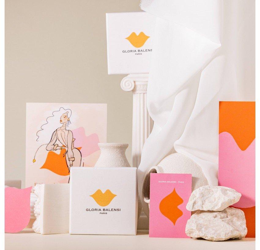 Packaging, écrin Gloria Balensi bijoux | Gloria Balensi Paris bijoux