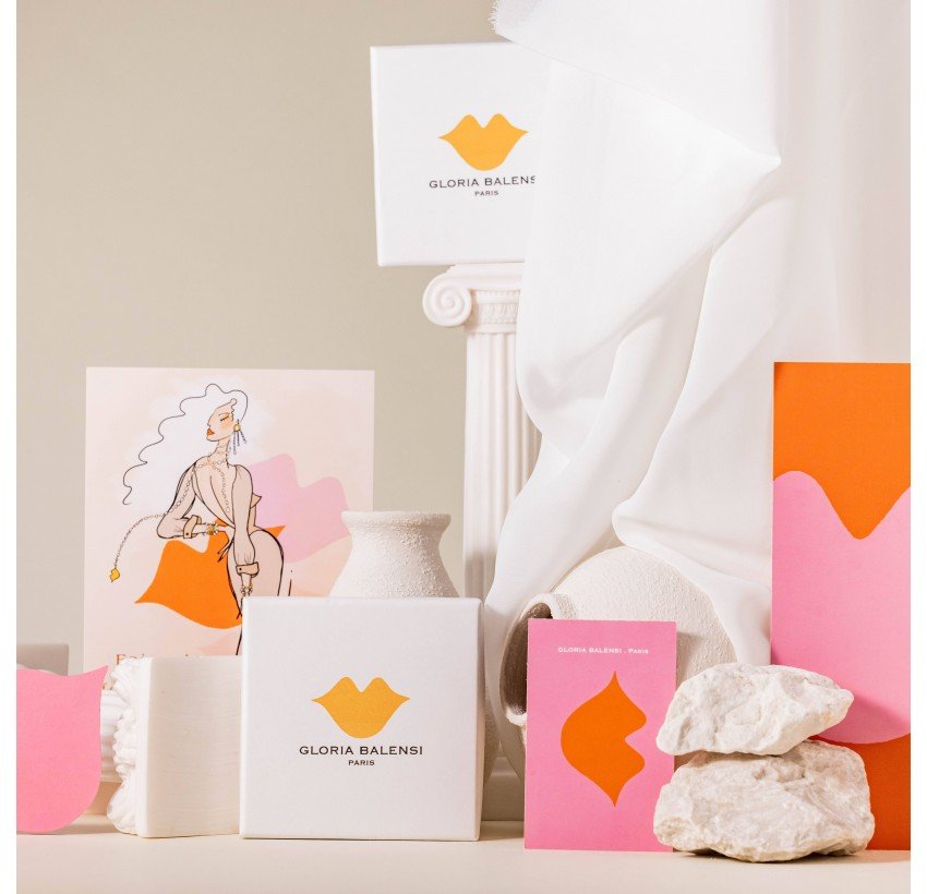 Packaging, écrin Gloria Balensi bijoux | Gloria Balensi Paris bijoux