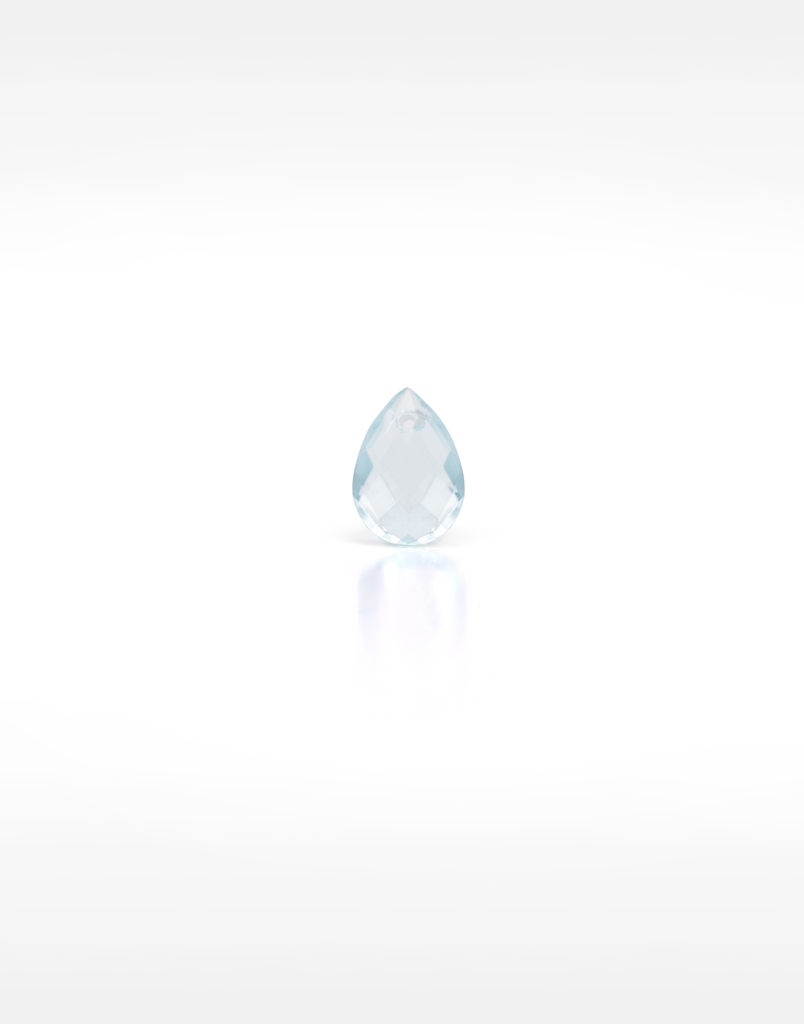 Aquamarine pear - HÉRA| Gloria Balensi