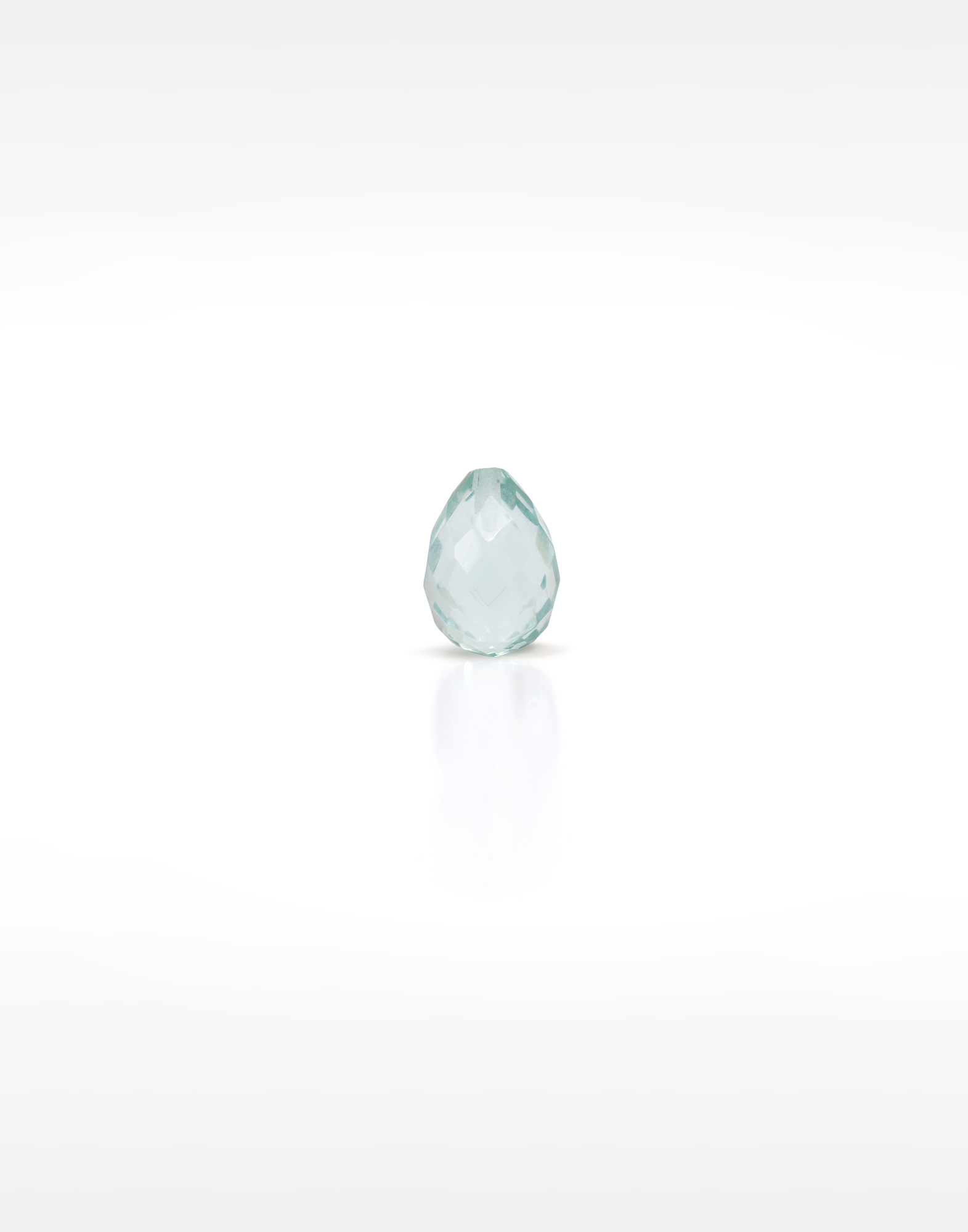 Aquamarine briolette - HÉRA| Gloria Balensi