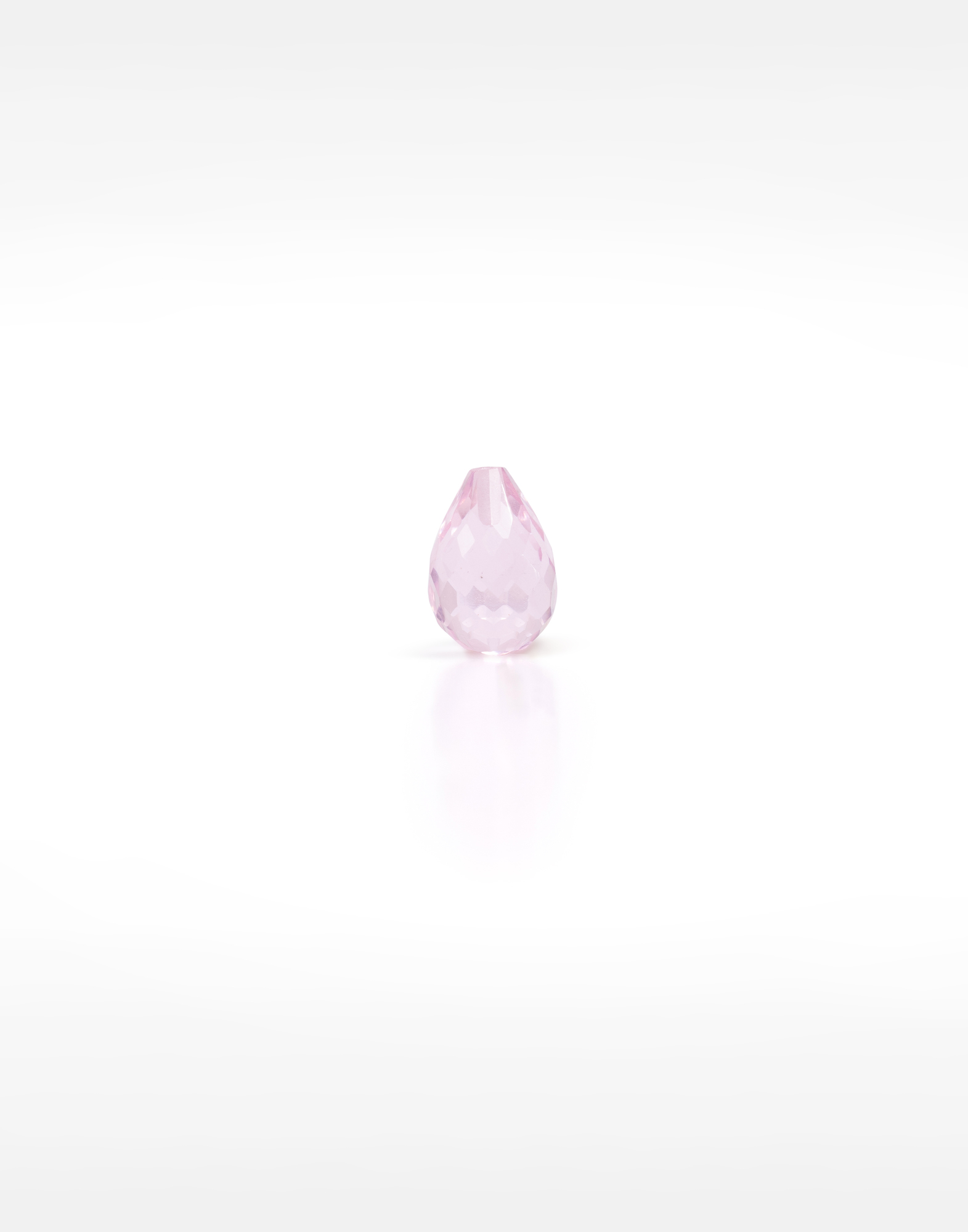 Briolette pink morganite - HÉRA| Gloria Balensi