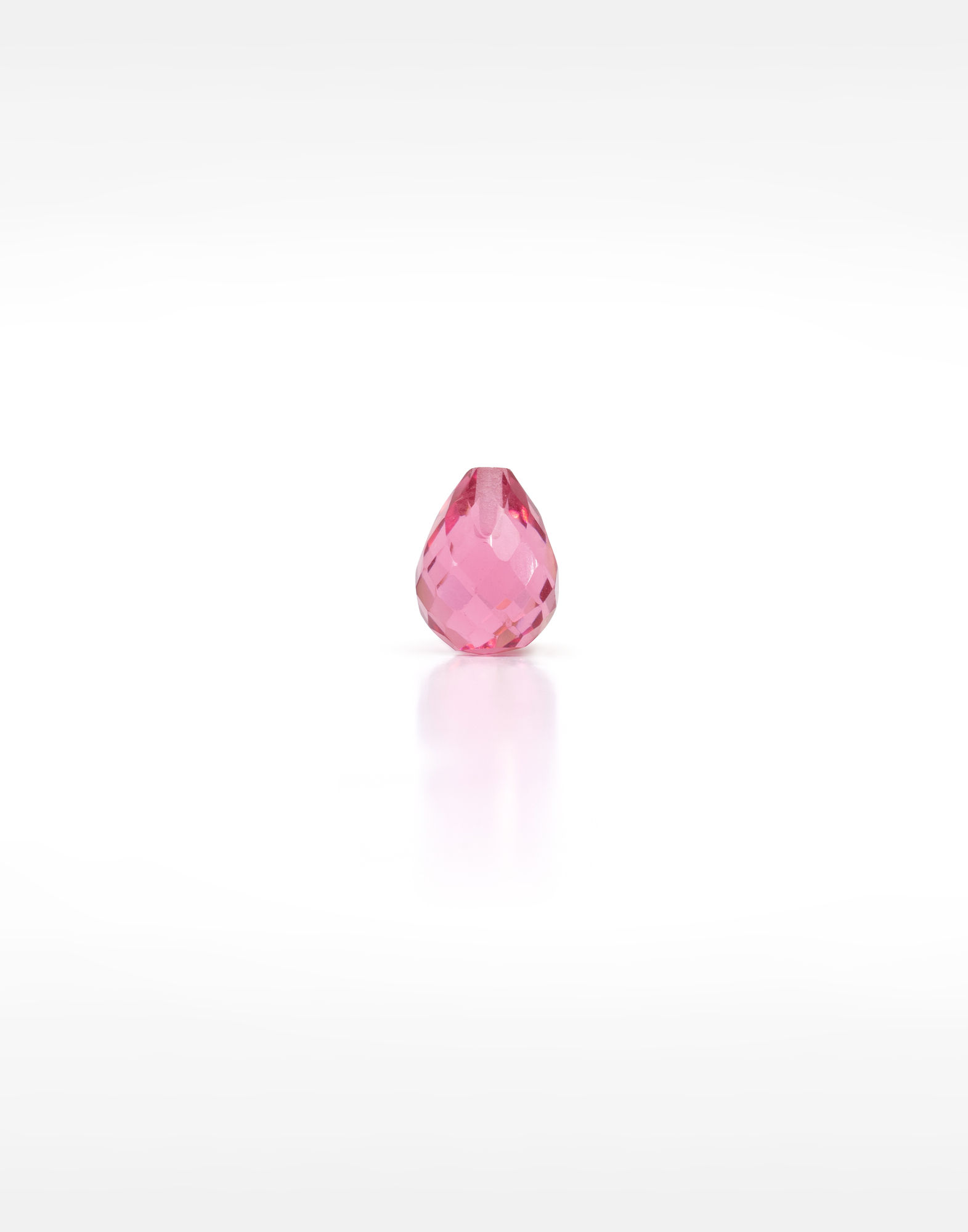 Briolette pink tourmaline - HÉRA| Gloria Balensi
