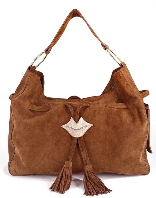 Sac cabas camel souple XXL MIKI |Gloria Balensi