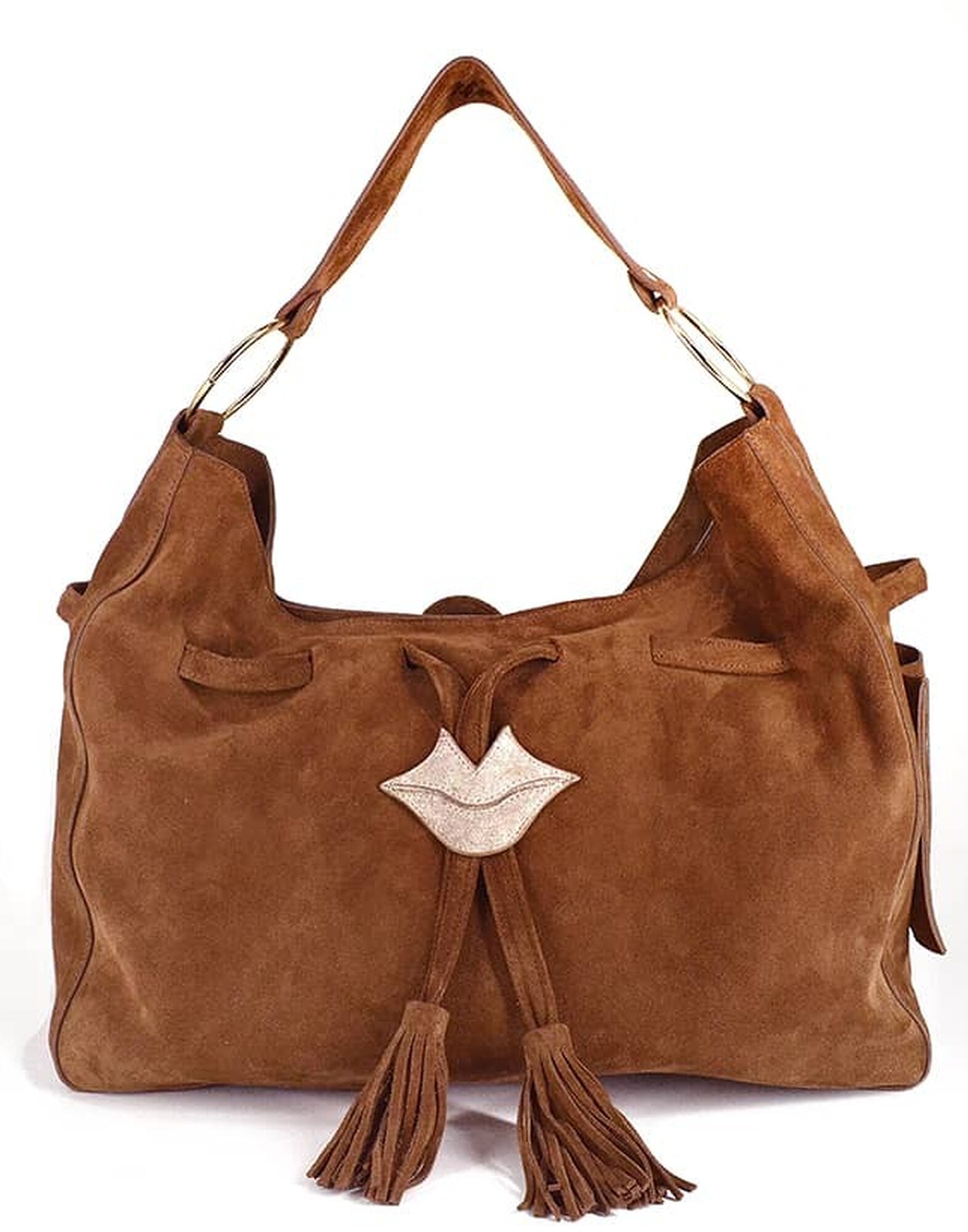 XXL Soft tote bag MIKI camel |Gloria Balensi