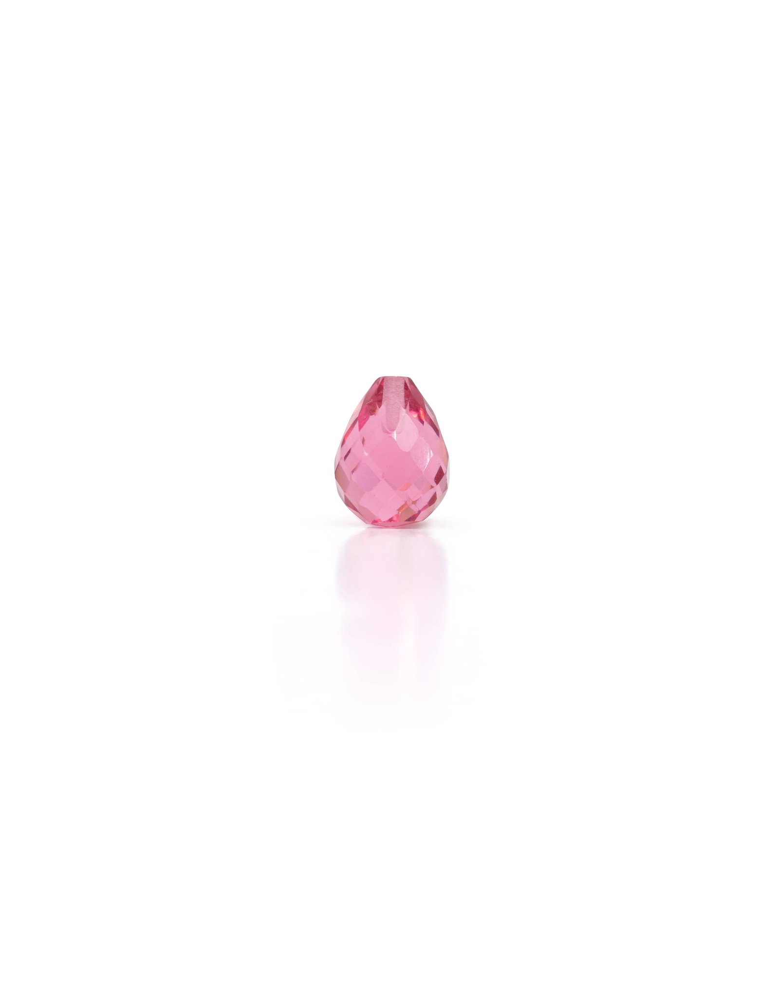 Tourmaline rose briolette 10 mm