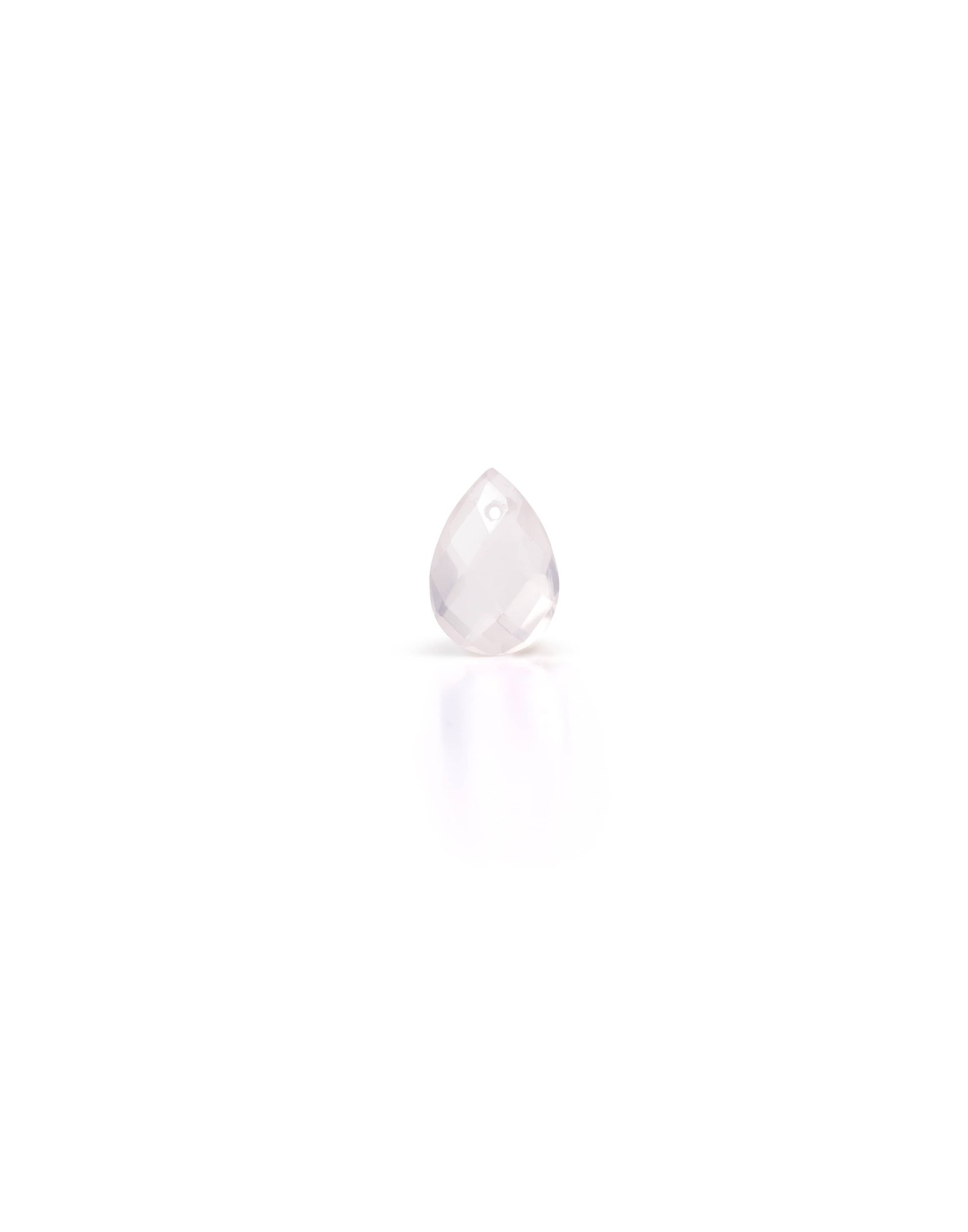 Quartz rose poire 10 mm